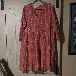 Bohemian Dress with Tassels